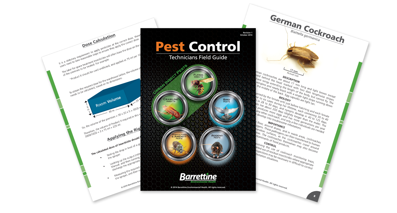 Pest Library | Barrettine Environmental Health